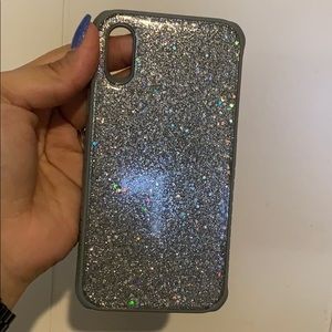iPhone x/xs glitter case